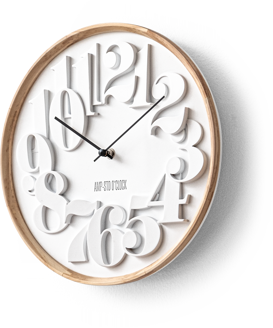 AMP STD CLOCK CARVING SERIES / AMP-C038