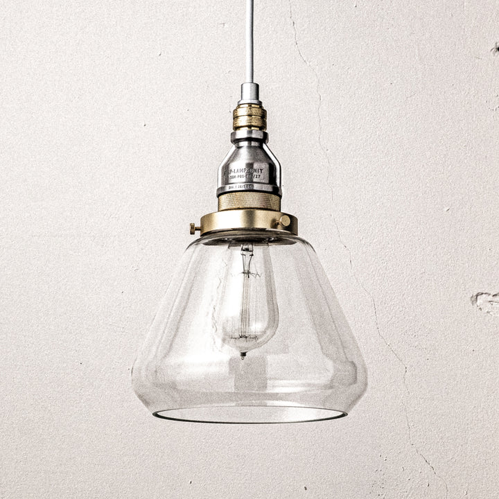 AMP GLASS LAMP STD AL