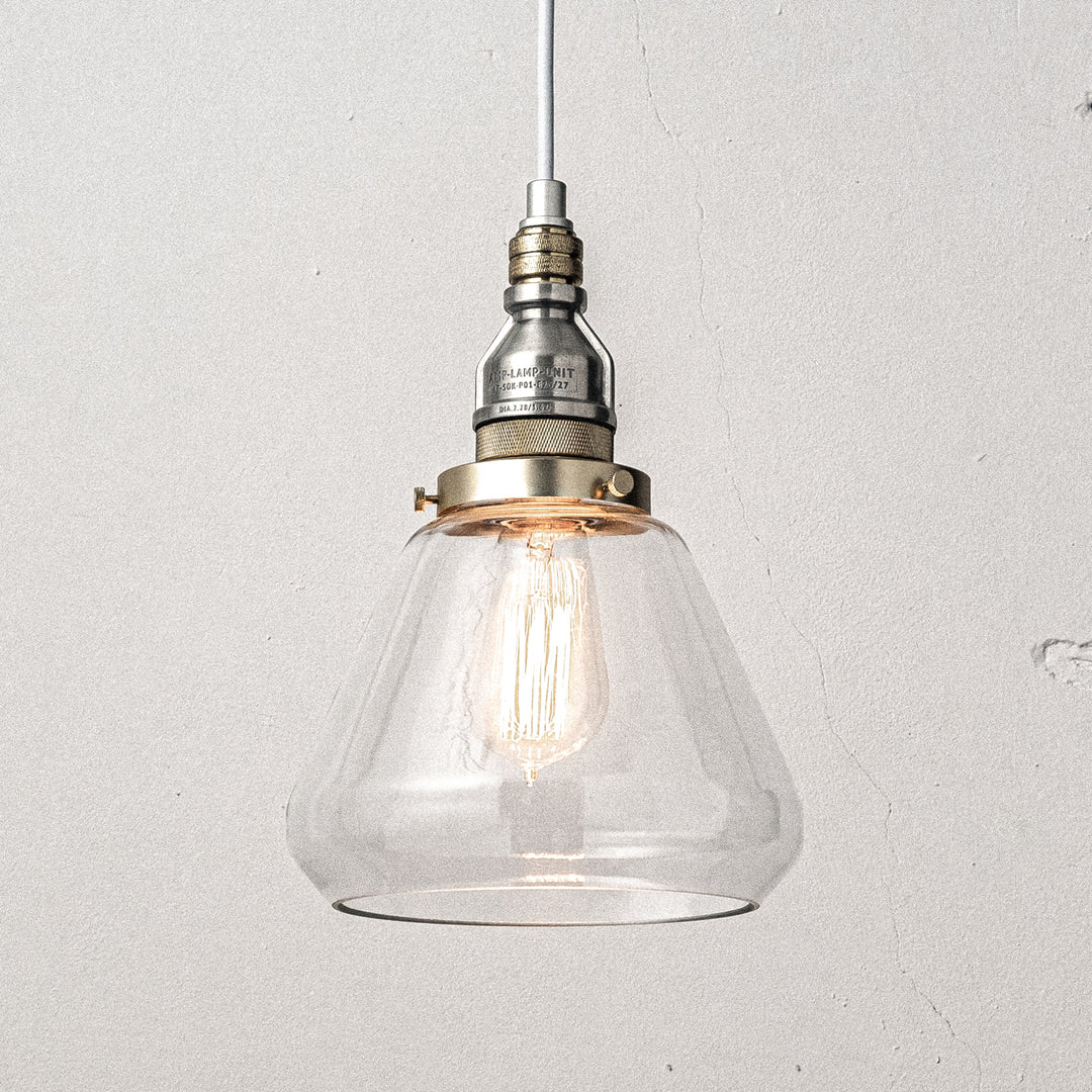 AMP GLASS LAMP STD AL
