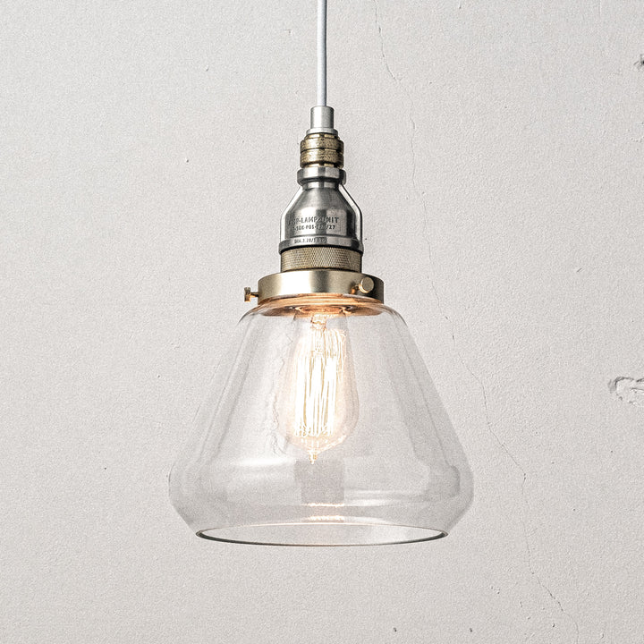 AMP GLASS LAMP STD AL