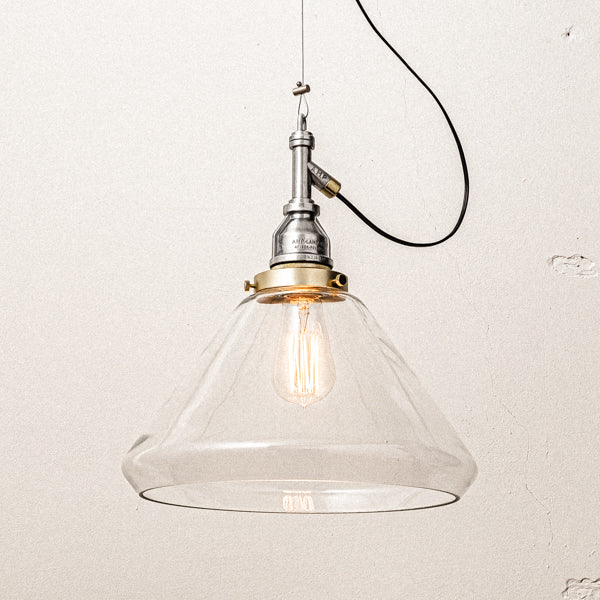 AMP GLASS LAMP LARGE WIRE AL