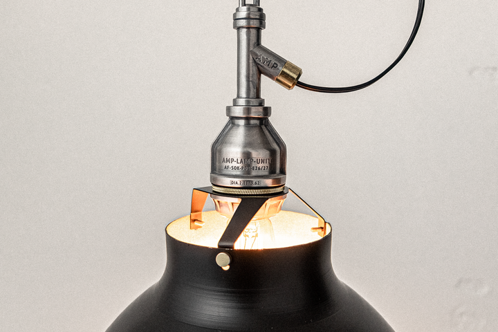 AMP ALU SHADE RO MEDIUM WIRE BK