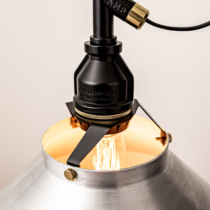 AMP ALU SHADE SQ SMALL WIRE AL