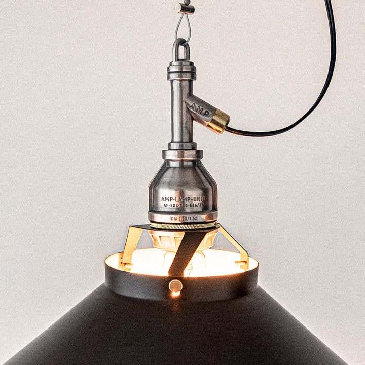AMP ALU SHADE SQ MEDIUM WIRE BK