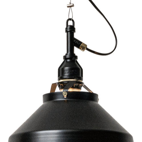 AMP ALU SHADE SQ SMALL WIRE ALL-BK