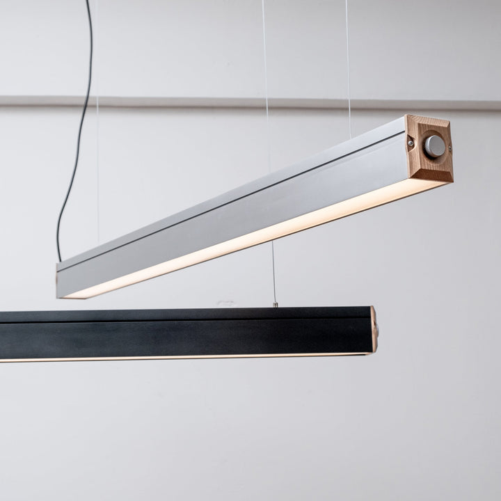 AMP BAR LAMP WOOD AL