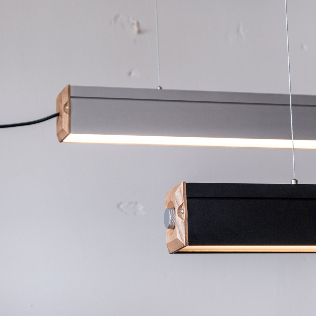 AMP BAR LAMP WOOD AL