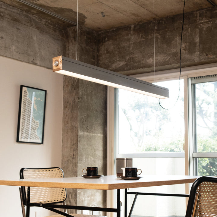 AMP BAR LAMP WOOD AL