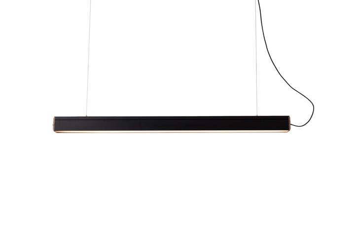 AMP BAR LAMP WOOD BK