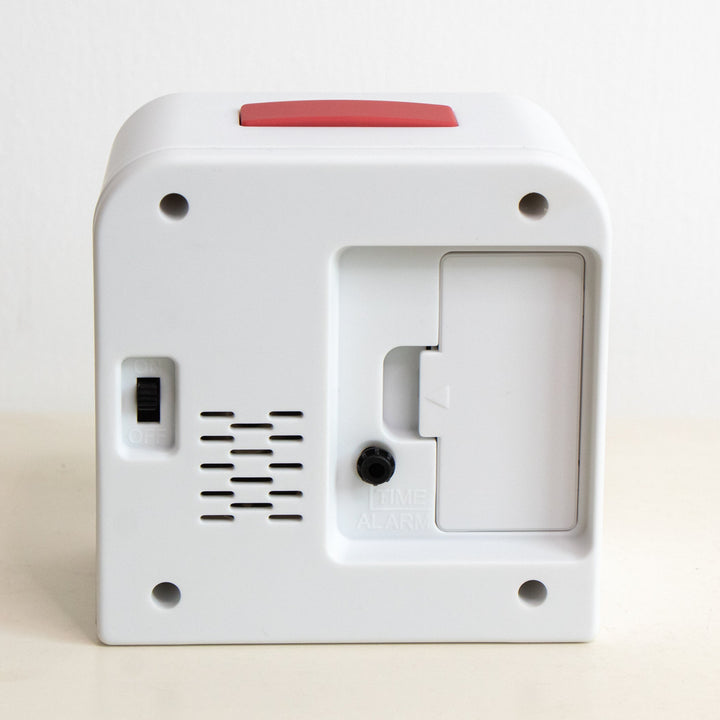 BHS GENE ALARM CLOCK Bayer Alarm SQ WH