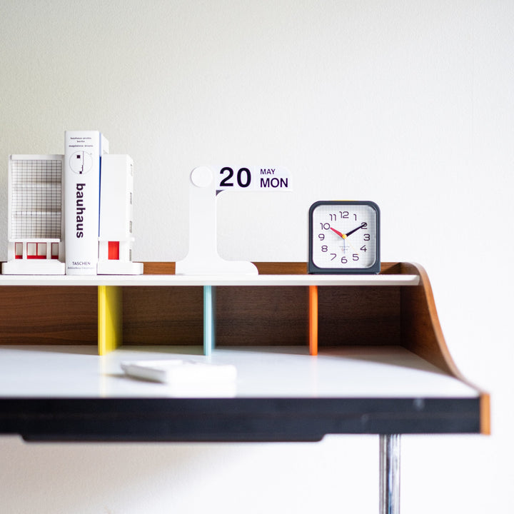 BHS GENE ALARM CLOCK Bayer Alarm SQ BK