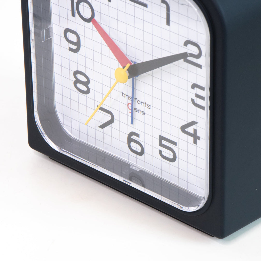 BHS GENE ALARM CLOCK Bayer Alarm SQ BK