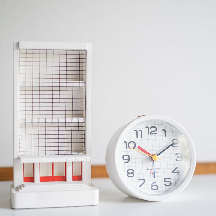 BHS GENE ALARM CLOCK Bayer Alarm RO WH