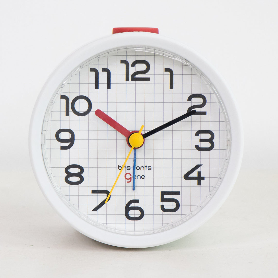 BHS GENE ALARM CLOCK Bayer Alarm RO WH
