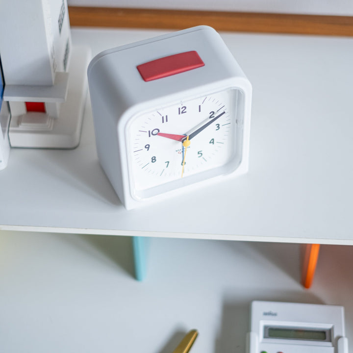 BHS GENE ALARM CLOCK Universal Alarm WH