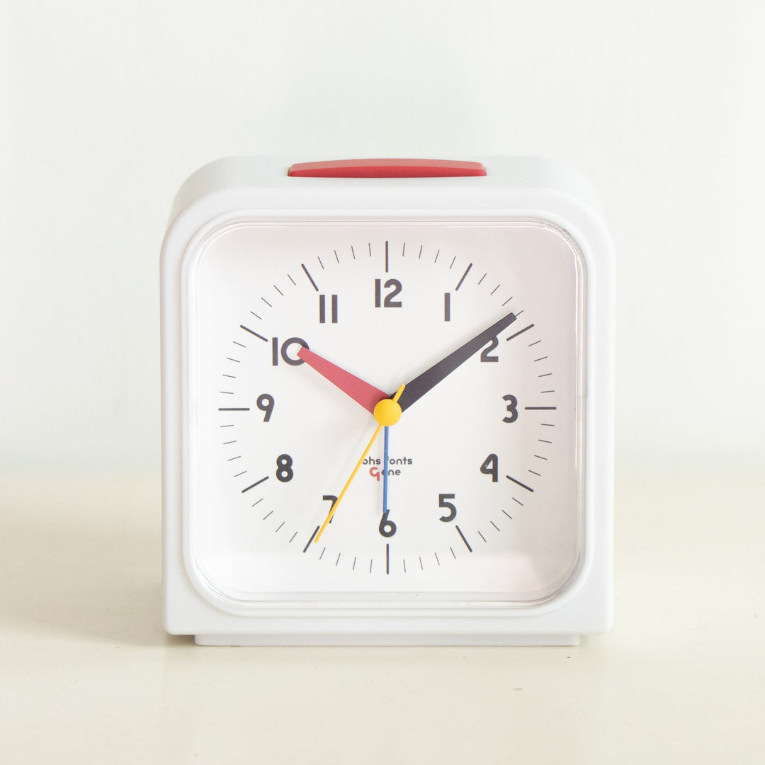 BHS GENE ALARM CLOCK Universal Alarm WH