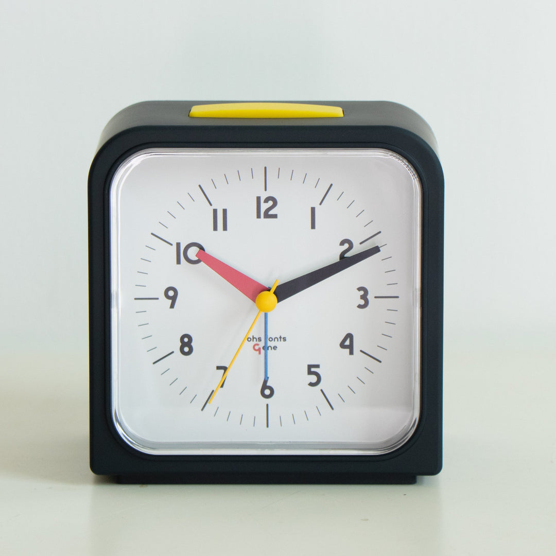 BHS GENE ALARM CLOCK Universal Alarm BK