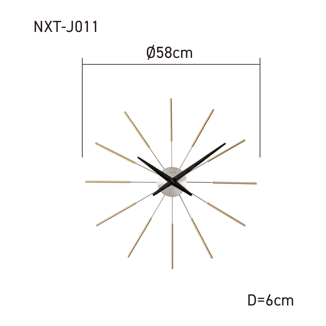 Radiant clock sunray GD x AL