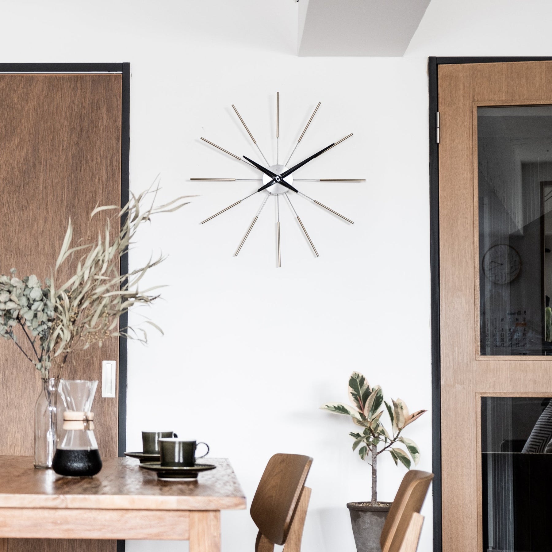 Sun Ray Clock Radiant clock sunray GD x AL – OTHE.