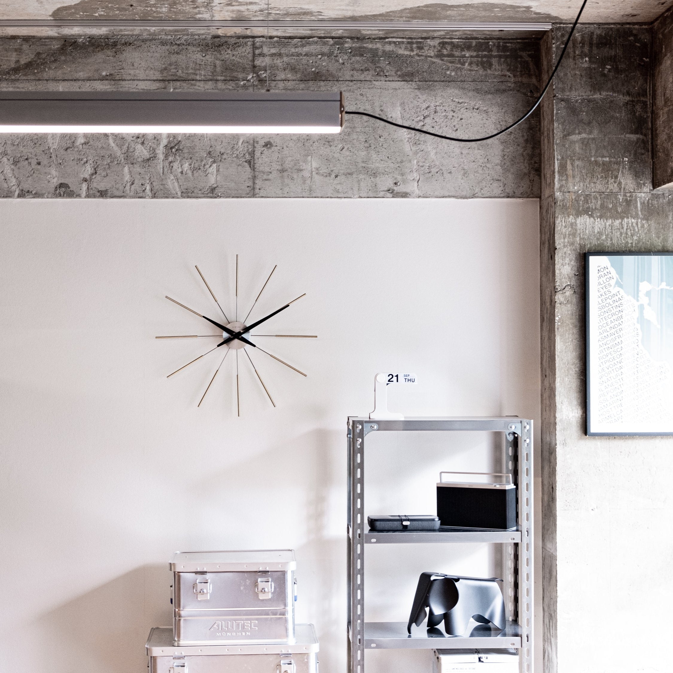 Radiant clock sunray GD x AL – OTHE.