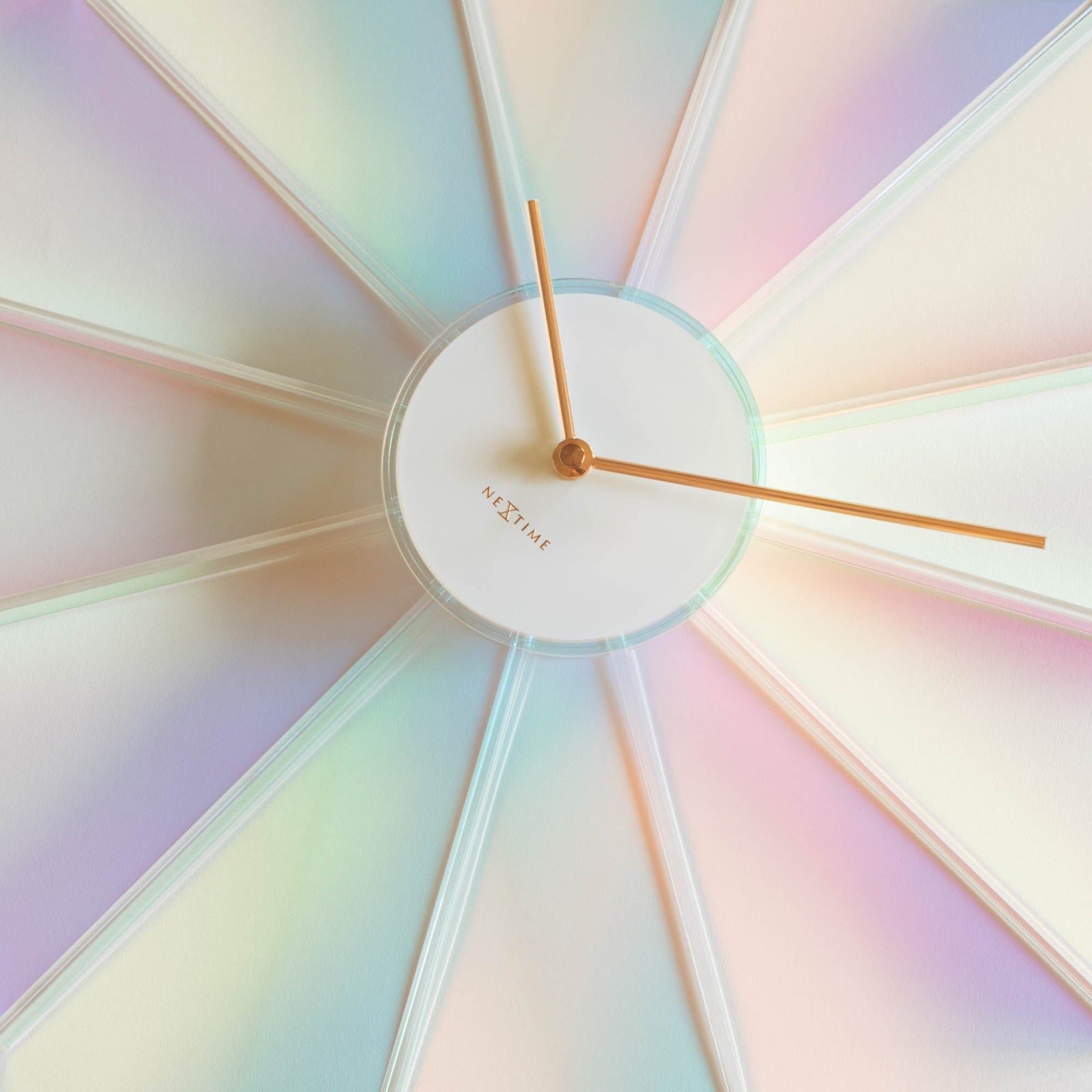 Prism Radiant Clock L｜NEXTIME｜壁掛け時計