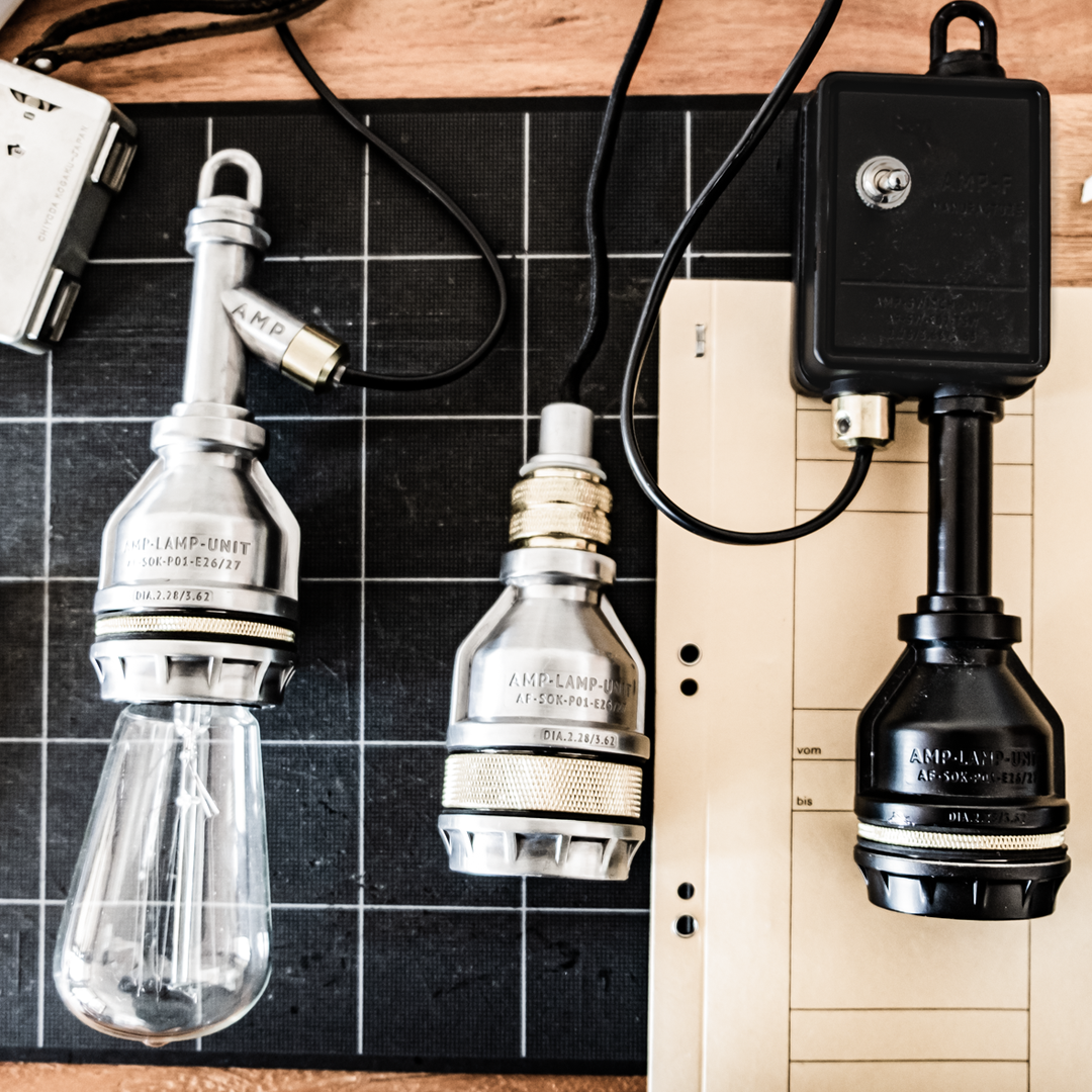 AMP Aluminum Socket Series|アルミソケット照明シリーズ|AMPERSAND AMP Aluminum Socket Series|アルミソケット照明シリーズ|AMPERSAND